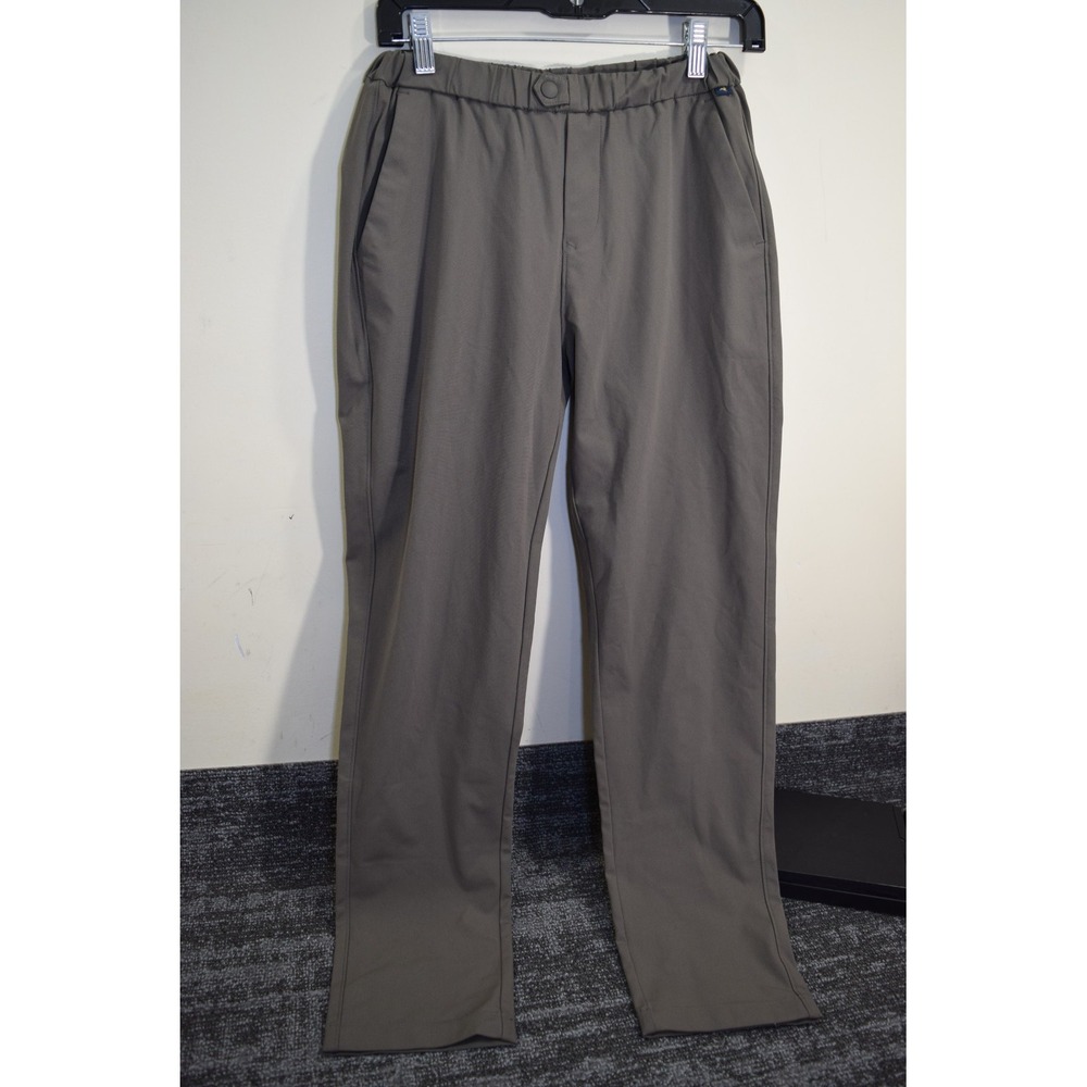 Tracksmith Rapid Transit Pullon Pants MENS S Olive Green Chino Look